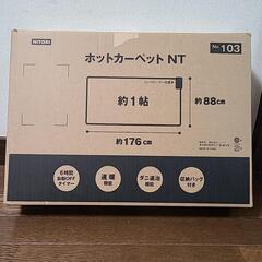 未使用　ニトリホットカーペット