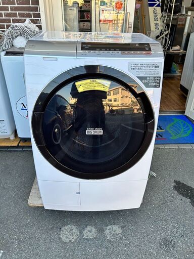 ▼値下げ▼ドラム式洗濯機 日立 2019年 11㎏ BD-SX110CL 乾燥付き 洗濯機 せんたくき【安心の3ヶ月保証★送料に設置込】自社配送時代引き可※現金、クレジット、スマホ決済対応※