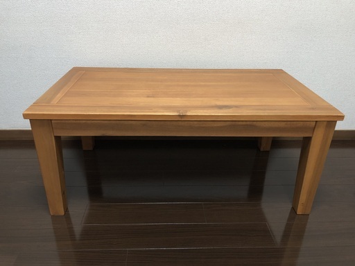 美品/ローテーブル/50x90x38cm/9キロ