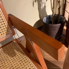 ピエールジャンヌレ　PierreJeanneret 　ラタンチェア リプロダクトの画像