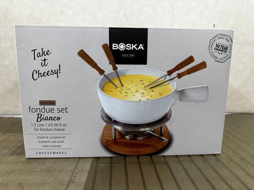 ☆ジモティー割引有☆　BOSKA/fondue set  Bianco