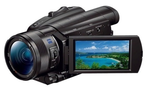 新品同様！ソニー製 4Kビデオカメラ FDR-AX700