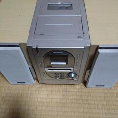 無料です　パナソニック　CD&MDコンポ　MDLP機能あり