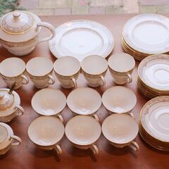 美品：送料無料】ノリタケ NORITAKE コーヒー＆ティータイム 21点セット