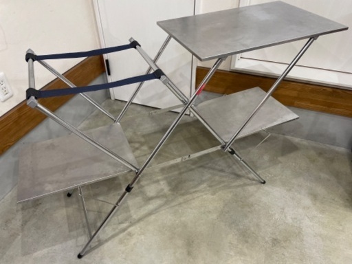 キャンプ用品　ユニフレーム　キッチンスタンドⅡ