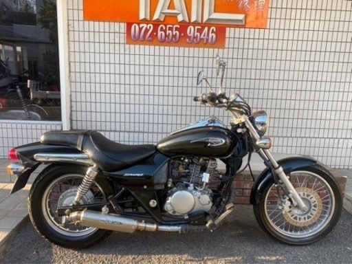 ★20万円　エリミネーター125 後期　カワサキ　エリミネーター　小型　セル1 実働車