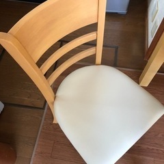 【引渡し決定】ダイニングセット　テーブル　イス　2人掛け　2人用　四角の画像