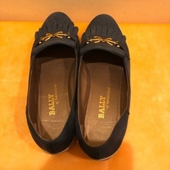BALLY 青革 レディース4Eサイズ usedの画像