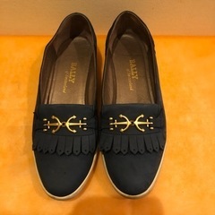 BALLY 青革 レディース4Eサイズ usedの画像