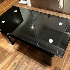 【美品】黒のローテーブルを譲ります