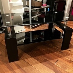 【美品】黒のローテーブルを譲りますの画像