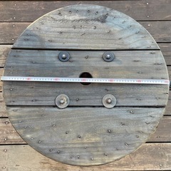 サイドテーブル・ガーデニングテーブル等/電線ドラム・ケーブルドラム・木製ドラムの画像