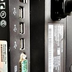 レノボ一体型パソコンThinkCentreコア2デュオE7500プロセッサー最大速度2.93ギガ㌹メモリ4GBオフラインワークであれば、まだまだ使用可能です。の画像