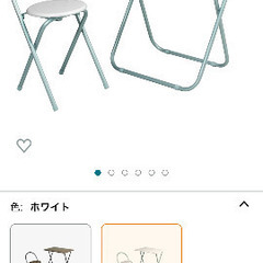 ★未使用？koeki★フォールディングテーブルセット★折りたたみデスク★tc-7050pv★Amazon4,900円の画像