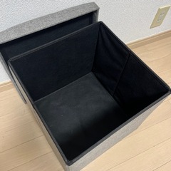 決まりました！取りに来て頂ける方限定 収納スツールの画像