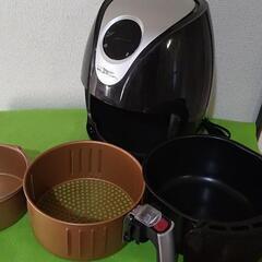 【決まりました。】1台4役☆パワーマジックフライヤーXL☆油なしで簡単、時短調理‎♪AF-240-BKの画像