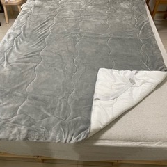 【取引完了しました】【ニトリ】敷きパッド(Nウォームモイスト)／ダブル