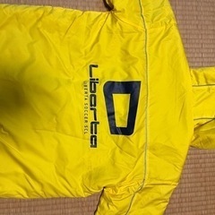 リベルタ　サッカー　防寒　ジャンパー上下　140センチの画像