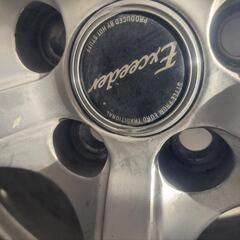 ５０プリウス　社外アルミ（Exceeder EXV ５本スポーク→純正に似ています）195/65R15　6.5J+オフセット40 PCD100　ブリジストン　ブリザックＶRX2019モデル　2本の画像