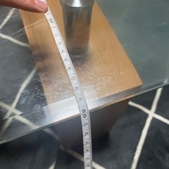 ガラステーブル120X60サイズの画像