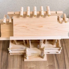 神棚 屋根違三社  小 14号の画像