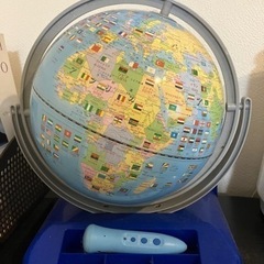 地球儀　知育玩具の画像