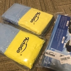 新品★ AutoGo マイクロファイバークロス 吸水 速乾 ★３点セットの画像