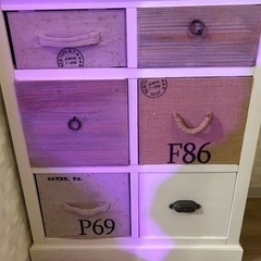 アンティーク風お洒落棚♡売れなければ今月で一度締め切ります。