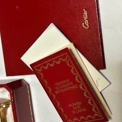 極美品　カルティエ/マストトリニティ　ヴェルメイユ
