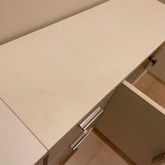 白いチェスト、洋服ダンス、タンス、テレビボードの画像