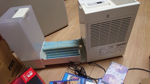 募集中／⑬ 加湿器 ダイニチ RX517 ホワイト 日本製 ５L 超音波ではない 静か 自然 ハイブリッド方式