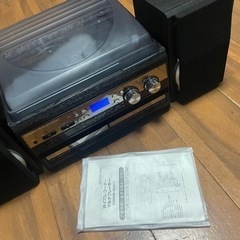 レコード、カセットをCDにコピーできるコンポ！