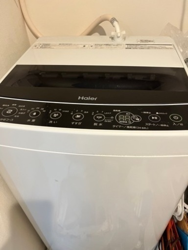Haier 洗濯機　5.5kg 一人暮らし用