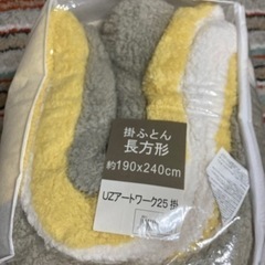 コタツ布団　未使用品　新品同様品　長方形の画像