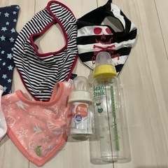 スタイ　ビーンスタークとピジョン哺乳瓶⭐︎ あげますの画像