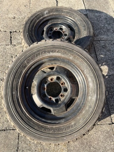 ジムニー　鉄ホイール　グラントレック195R 16 2本