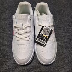 新品　LOGOSスニーカー　ホワイト　26cmの画像