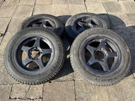 ジムニー用アルミホイール　スタッドレス　175/80R 16 4本