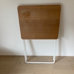 山崎実業　折りたたみテーブルの画像