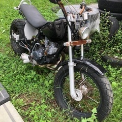 ヤマハ TW200 ディスクブレーキ　ジャンク