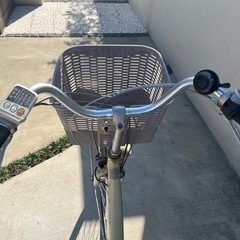 電動アシスト自転車　チャイルドシート付　26インチの画像