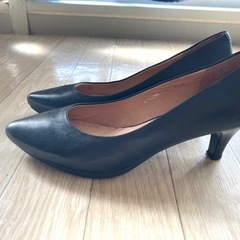 パンプス　ブラック　23.5センチ