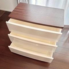 受付終了＊11/5迄【無料・美品】白タンスの画像