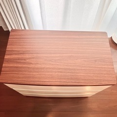 受付終了＊11/5迄【無料・美品】白タンスの画像