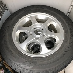 スタッドレスタイヤ　パジェロミニの画像