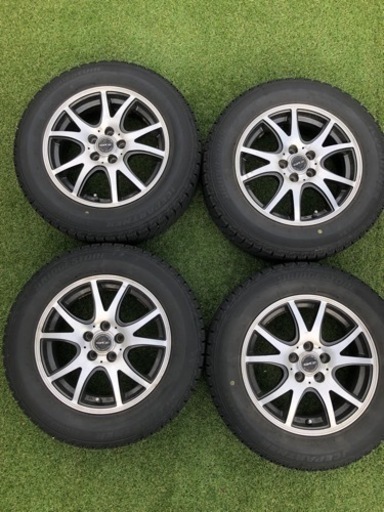 プリウス30 スタッドレスタイヤ・ホイール4本セット (まーる