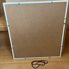 b)未使用保管品 永田萌 メルヘンの詩 約36×40cmの画像