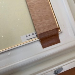 b)未使用保管品 永田萌 メルヘンの詩 約36×40cmの画像
