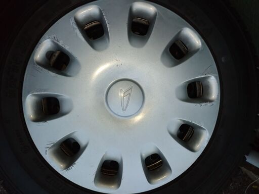 DUNLOP GRASPIC DS-2 145/80R13 ダイハツ純正4穴鉄ホイール PCD100インセット40mmリム幅4インチハ
