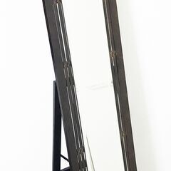 和風スタンドミラー 姿見 アジアンテイストの画像